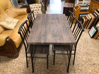 Mesa + 4 Sillas Comedor - 100€