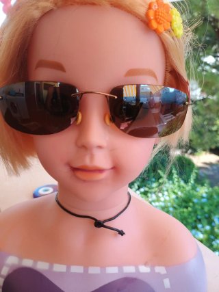Occhiali da sole Ray-Ban marroni