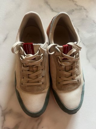 Zapatillas Scalpers Beige y Marrón
