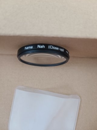 Nikon: Objetivo 18-55mm+Filtro Macro+AdaptadrAS-15