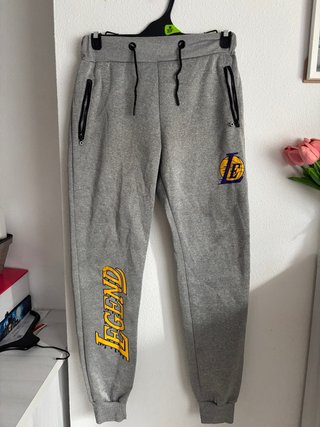 Pantalón Chándal Minitong Lakers Gris