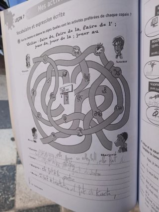 En spirale , ESO A1, 3 libros francés