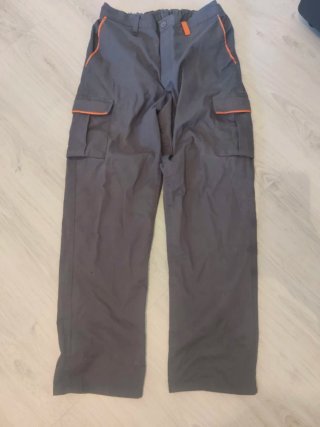 Pantalón de trabajo gris 65% Poliéster