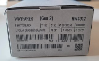 Gafas Ray-Ban Wayfarer Gen 2 RW4012