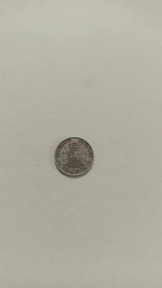 Moneda de plata Alfonso XIII 1910