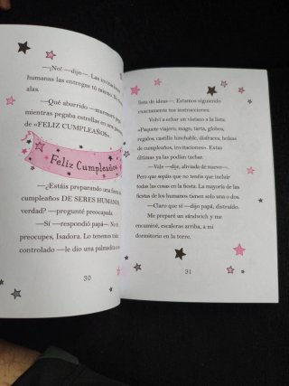 Isadora Moon celebra su cumpleaños. Número 3