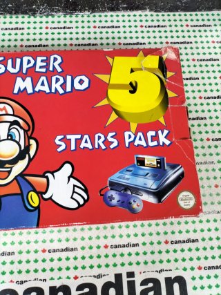 Super Nintendo Super Mario 5 Stars Pack