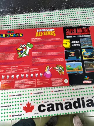Super Nintendo Super Mario 5 Stars Pack