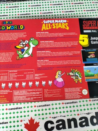 Super Nintendo Super Mario 5 Stars Pack