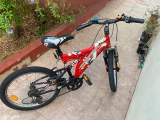 Bicicleta Infantil Btwin 20 Roja