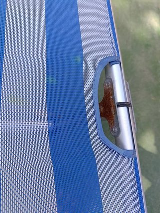 TUMBONA PLEGABLE CON PARASOL