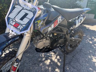 M2R 125cc 4t Motocross Negra