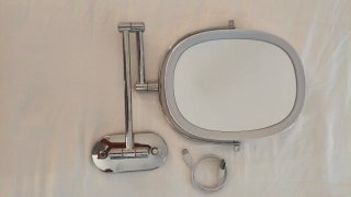 Espejo maquillaje de pared con luz LED
