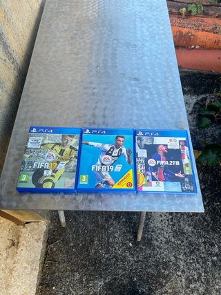 Lote 3 Juegos FIFA PS4: 17, 19 y 21