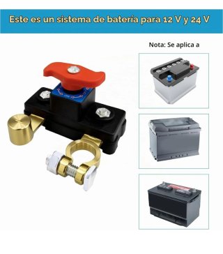 Interruptor Corte Batería Coche Cobre