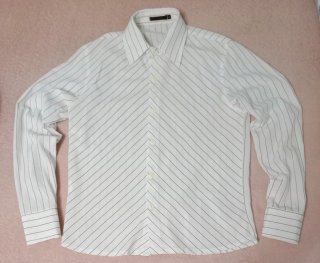 Camisa de rayas, M, hombre