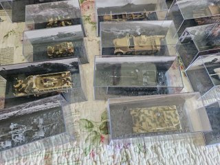 Lote maquetas tanques militares