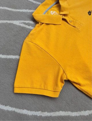 Polo Nike Amarillo Mostaza Retro Talla M
