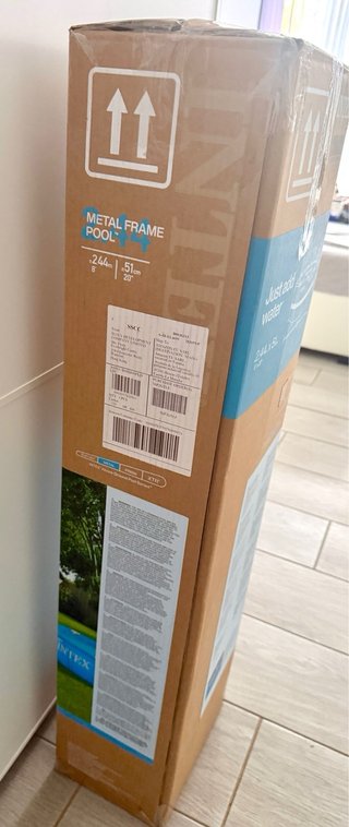 Piscina Metal Frame Intex 244cm