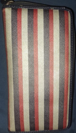 Cartera Tommy Hilfiger Rayas