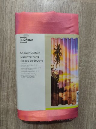 Cortina de ducha Livarno multicolor