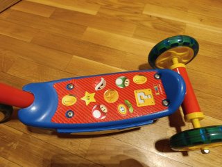 Patinete 3 Ruedas Mario Bros