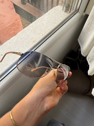 Gafas de sol Ray-Ban vintage doradas