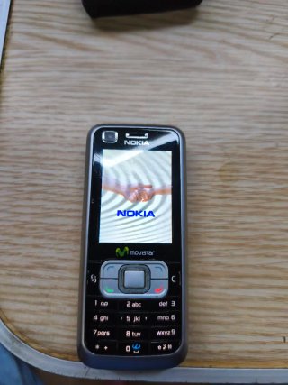 Teléfono Móvil Nokia 6120 Plata