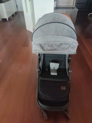 Carrito Kinderkraft Grande Plus Gris