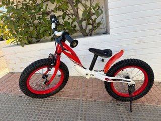 Bicicleta Monty Infantil Roja