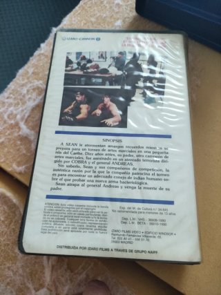 El Guerrero Americano 3 VHS