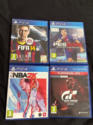 Pack 4 Juegos PS4