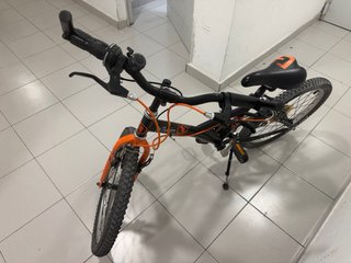 Bici MTB Btwin 20 Naranja/Negra