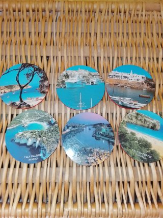 6 Posavasos Ciutadella Menorca