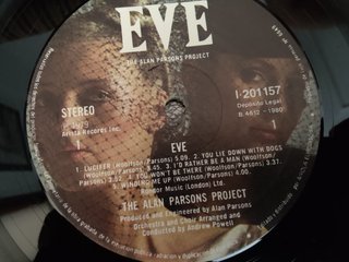 The Alan Parsons Project - Eve LP (1980 España)