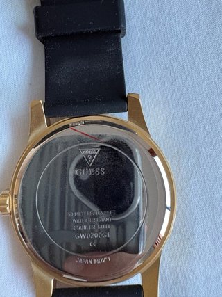 Reloj Guess GW0200G1 Negro/Dorado