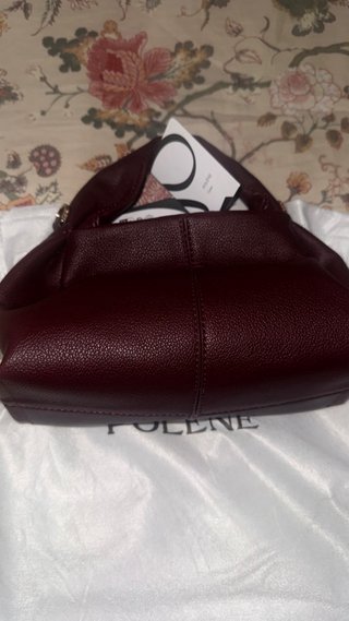 Bolso Polène Numéro Neuf Mini Rojo Cereza