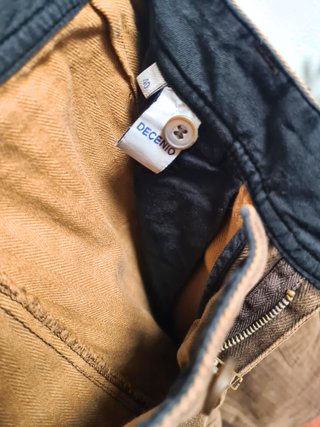 Pantalón Cargo Decenio Talla 40 Marrón