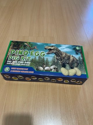Juego de excavación de huevos de dinosaurio