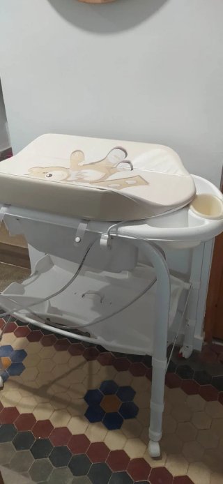 Bañera cambiador bebé