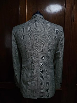 Blazer Príncipe de Gales Calvin Klein Gris