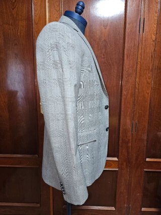 Blazer Príncipe de Gales Calvin Klein Gris
