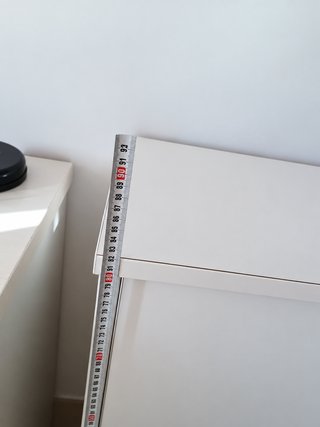 Mueble auxiliar blanco 2 puertas