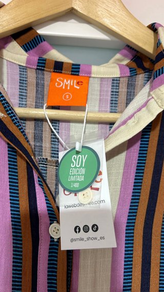 Vestido Mono Smile rayas Talla S