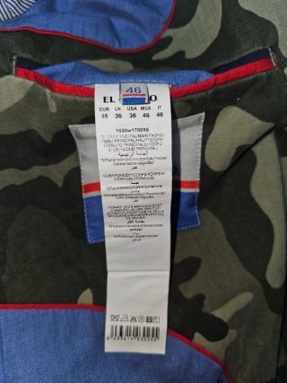 El Ganso Blazer Camuflaje Hombre