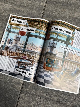 Rivista GQ Italia Leao