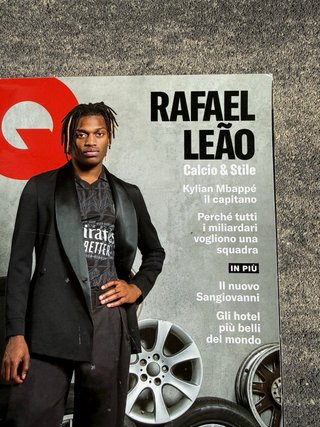 Rivista GQ Italia Leao