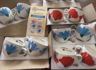 Set 14 Tazze Mulino Bianco Floreali
