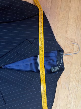 Traje de raya diplomática Zara
