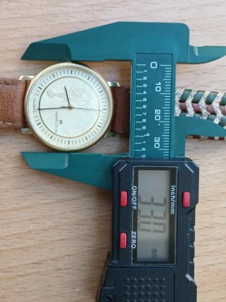 Reloj Hamilton Cuarzo Dorado